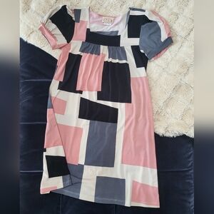 Pink Vanilla Mod Babydoll Dress